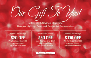 Our Gift To You - Holiday Lighting Sale