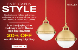 Hinkley Lighting Sale