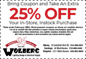 Winter Clearance Lighting Coupon