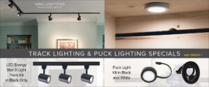 WAC Track Lighting and Puck Lighting