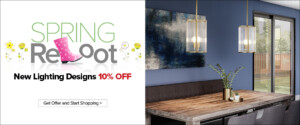 Spring Reboot Lighting Sale