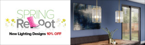 Spring Reboot Lighting Sale