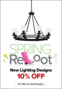 Spring Reboot Lighting Sale