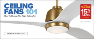 Ceiling Fan Sale 15% Off