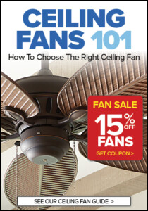 Ceiling Fan Sale 15% Off