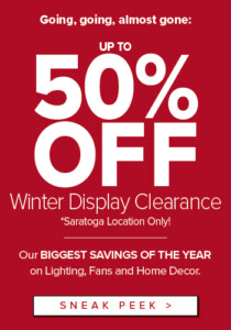 Winter Lighting Clearance