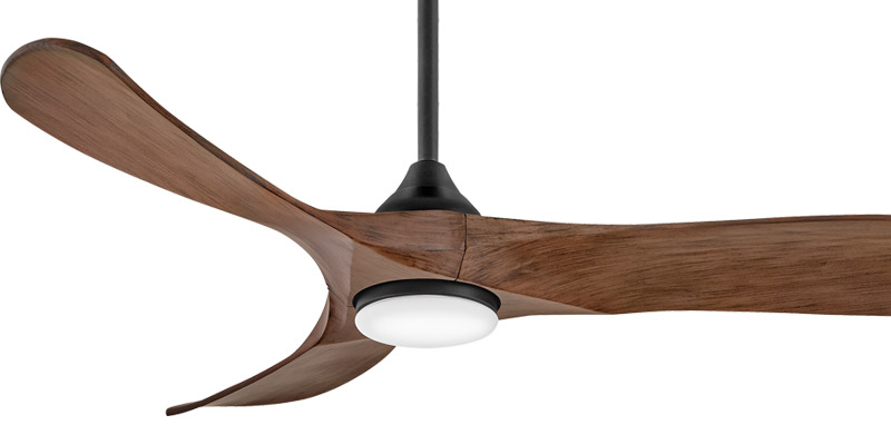 Interior and exterior ceiling fans