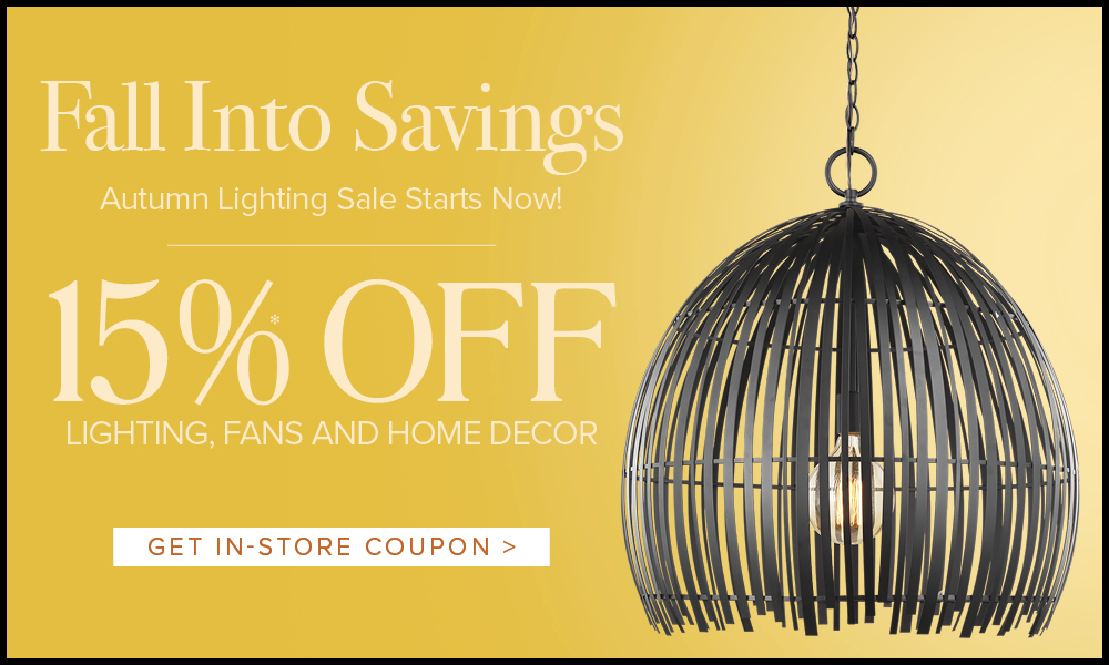 Lighting, Fans and Home Decor Sale