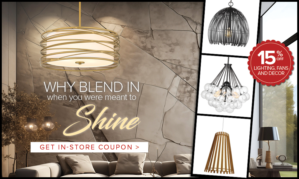 Lighting, Fans and Home Decor Sale