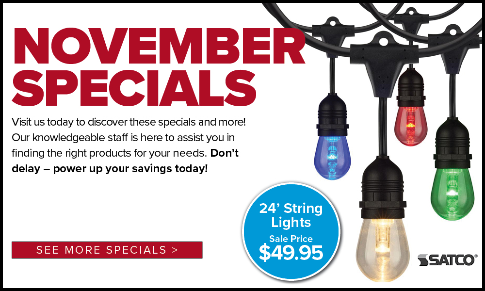 Wolberg Electrical Monthly Specials