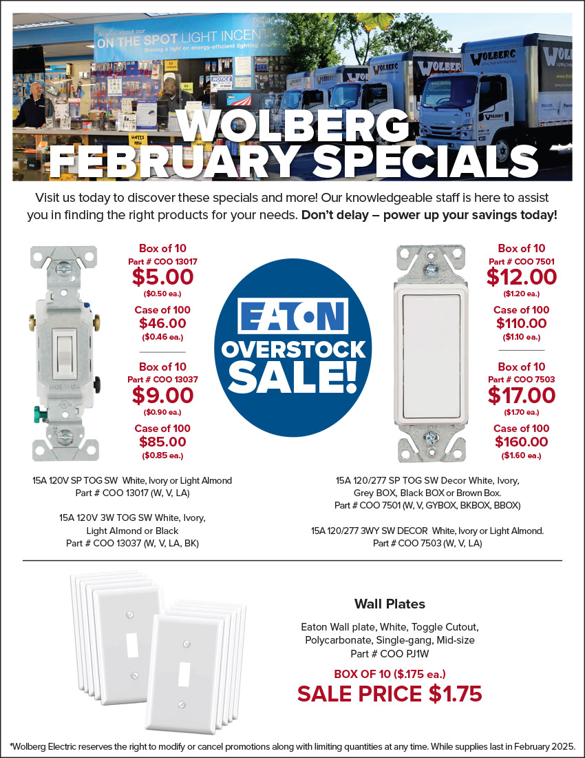 Wolberg Electrical Specials